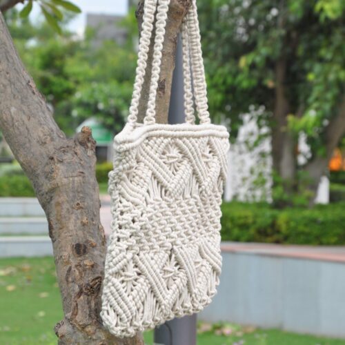 Macrame Stylish Tote Bag