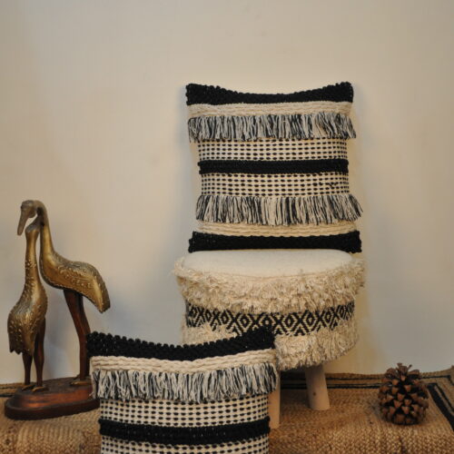 Boho Handwoven Cushion Cover