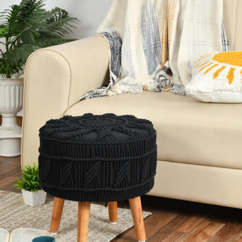 Macrame Stools