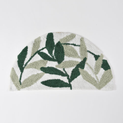 Leaf Tuft Cotton Bathmat