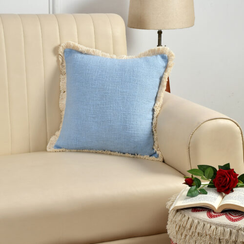 Royal Slub Handwoven Boho cushion Cover (Pack of 2)