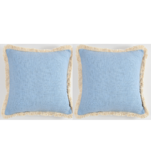 Royal Slub Handwoven Boho cushion Cover (Pack of 2)