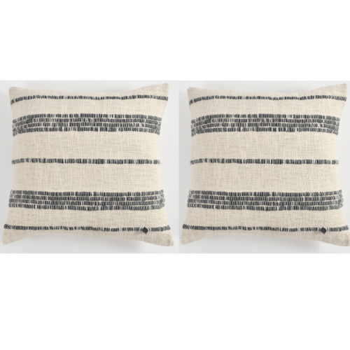 Ginni  Handwoven cushion cover ( Pack of 2)