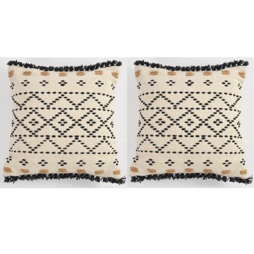 Rex Handwoven cushion cover ( Pack of 2 )