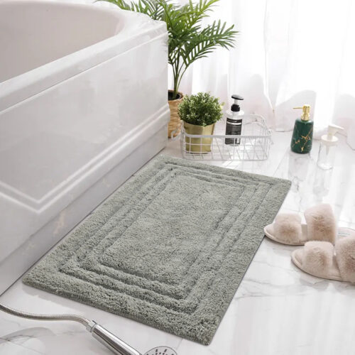 Linea Bathmat-Silver Grey