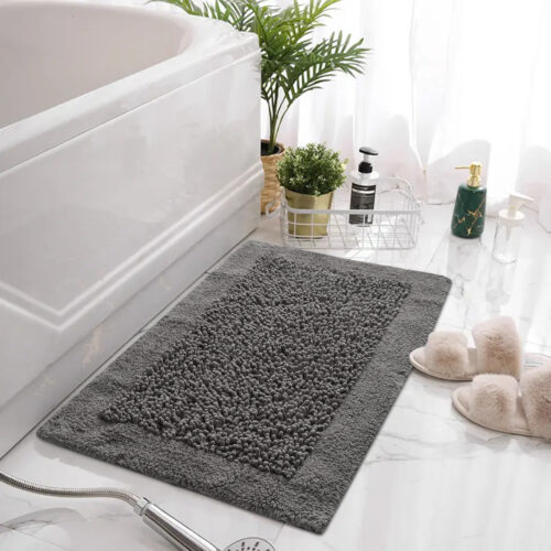 Twist Bathmat- Grey