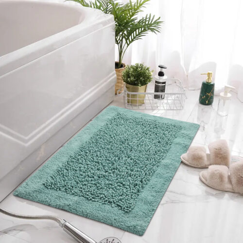 Twist Bathmat-Aqua