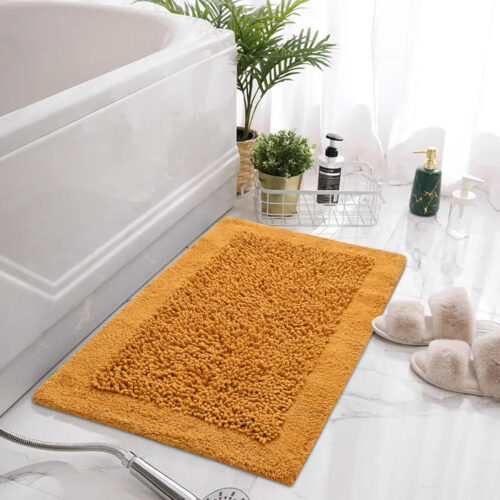 Twist Bathmat-Mustard