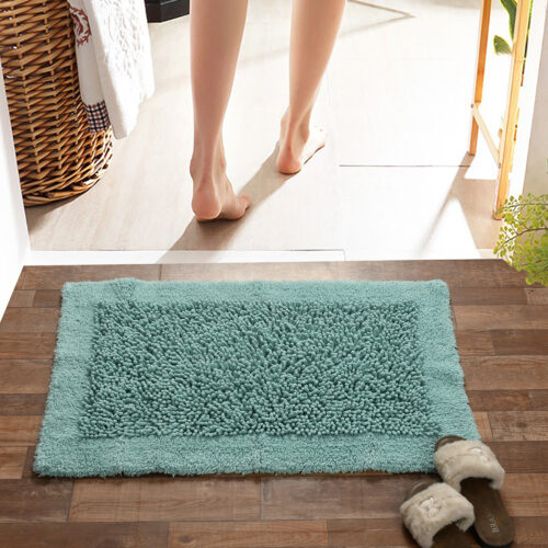 Twist Bathmat-Aqua