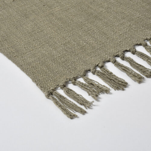 Suva Slub Throw :- Grey