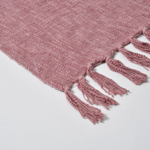 Suva Slub Throw :- Light Maroon