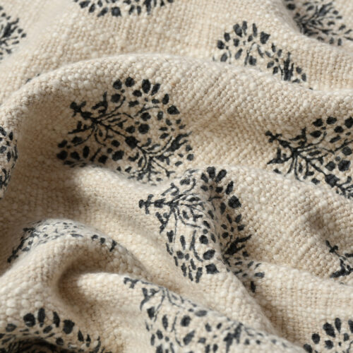 Tune Block  Printed  Throw