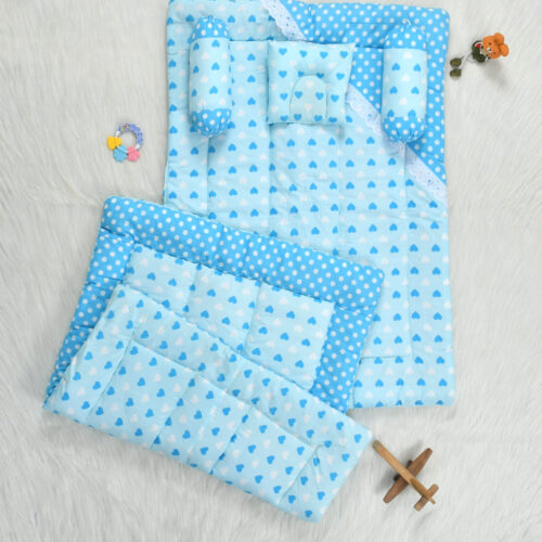 Leiure Baby Bed set :- Blue