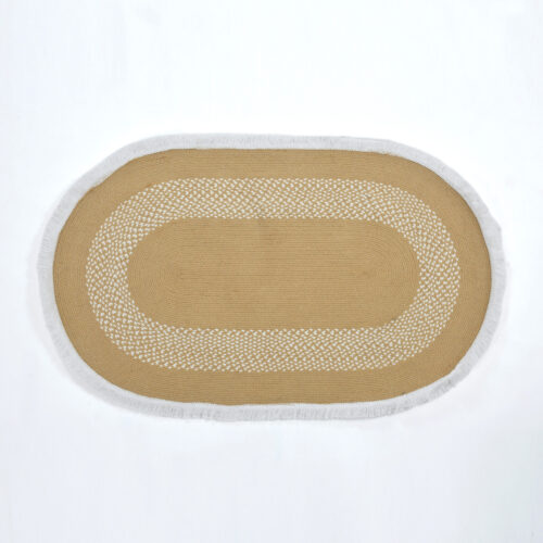 Caffe Oval Brown Rug