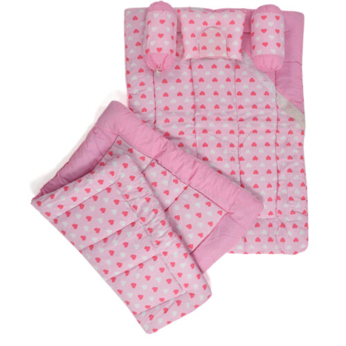Leiure Baby bedding set :- Pink