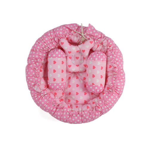 Erick Baby Bed Set :- Pink