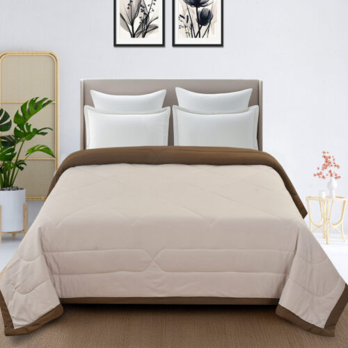 Clara Comforter :- Light Beige
