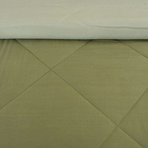 Clara Comforter :- Olive Green
