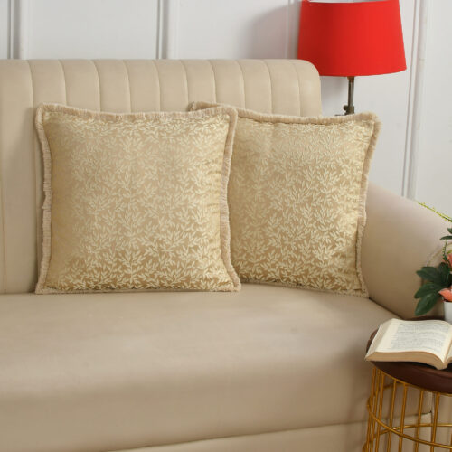 Twig Velvet Cushion Cover