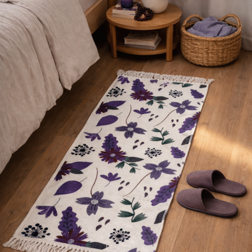 Lilac Grapes Printed Runner