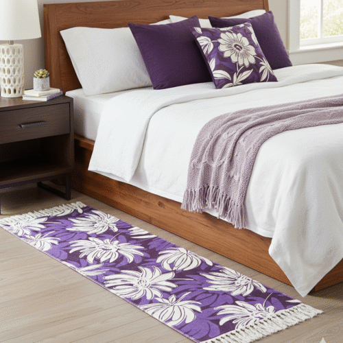 Orchid Printed Runner - Lavender