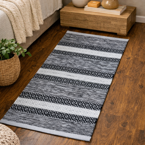 Galaxy Handwoven Runner - Grey