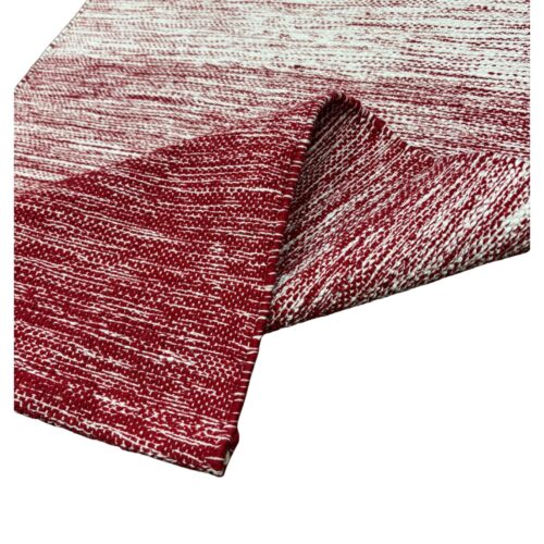 Shaded Handwoven  Runner - Red