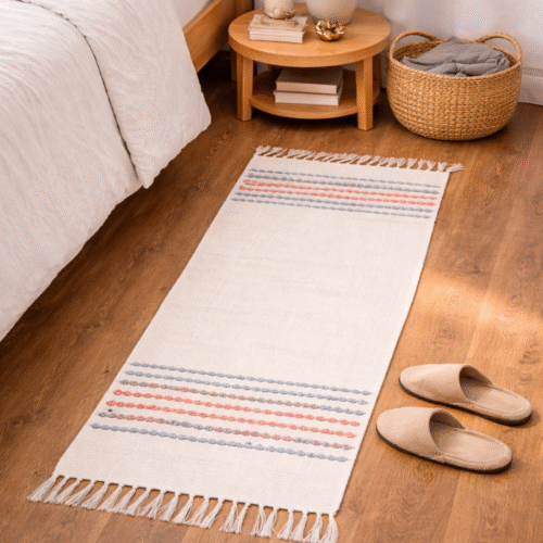Sprinkle Handwoven Runner Size:-55x150 Cm OR 22x60
