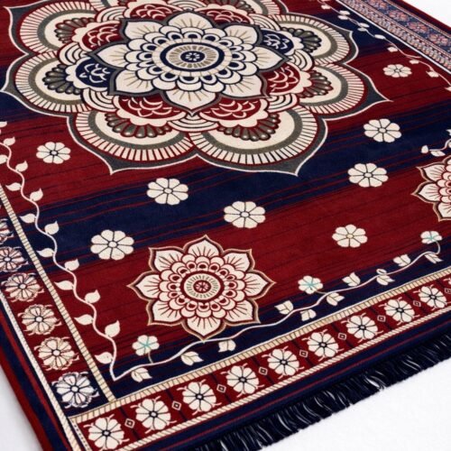 Jacquard Carpet-10-Blue