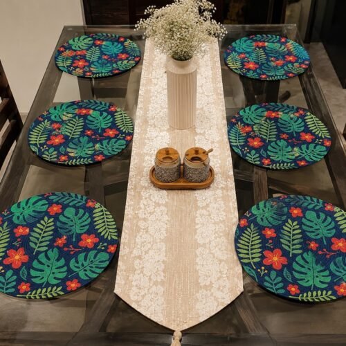 Floral Green Placemat