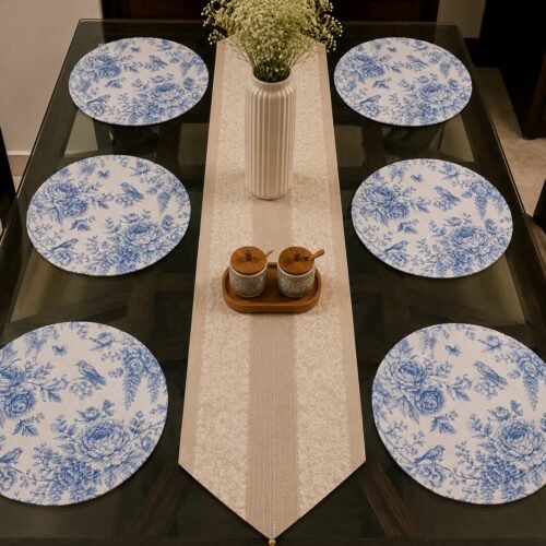 Blue Floral Placemat