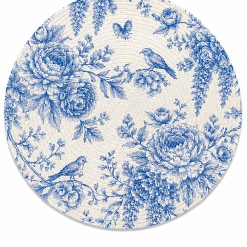 Blue Floral Placemat