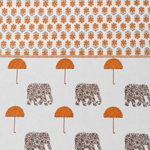 Jumbo Cotton Printed  comforter/Dohar - Red