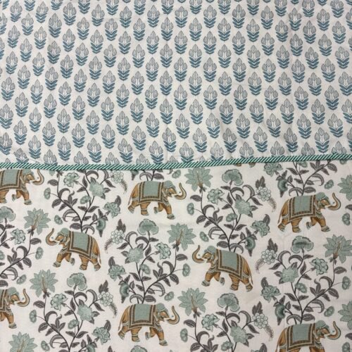 Mimosa Cotton Printed  comforter/Dohar