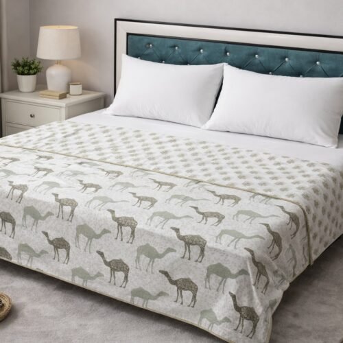 Daffodil Cotton Printed  comforter/Dohar