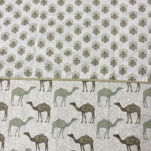 Daffodil Cotton Printed  comforter/Dohar