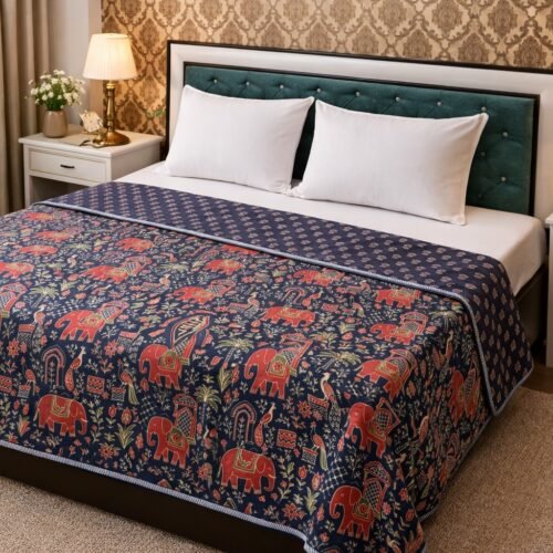 Airavat Cotton Printed  comforter/Dohar