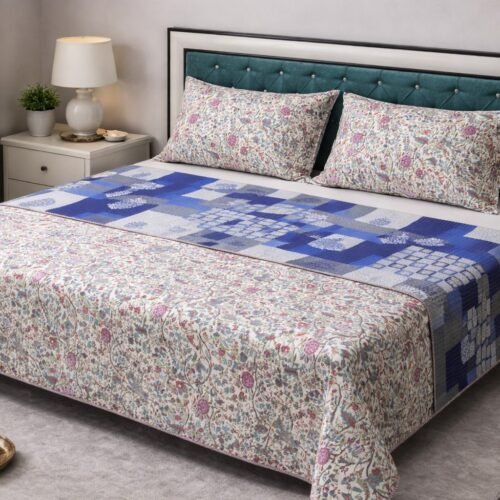 Lotus Cotton Printed comforter/Dohar