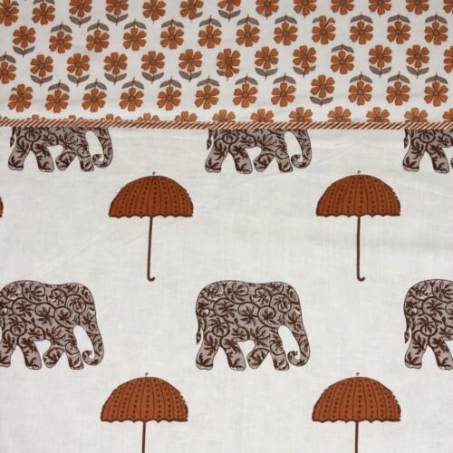Jumbo Cotton Printed  comforter/Dohar(Single Bed)-Red