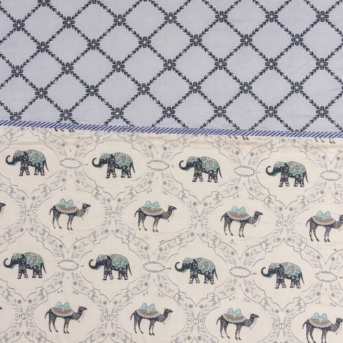 Elica Cotton Printed  comforter/Dohar