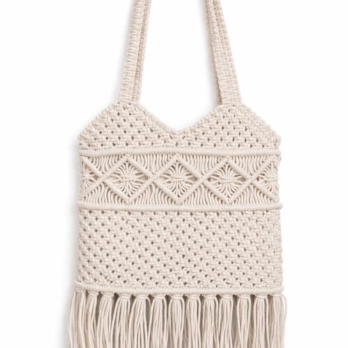 Sobber Macrame  Shoulder Bag