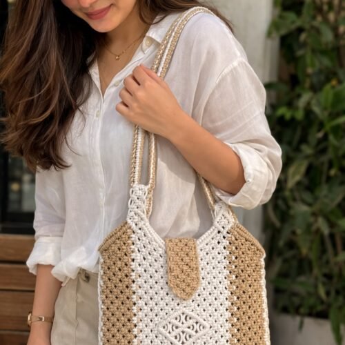 Sintha Macrame Shoulder Bag