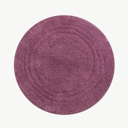 Linea Round Bathmat-Lilac